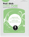 Peelnstick Fabric Fuse Sheets, 4.25 Inches X 5 Inches