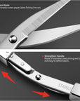 Folding Scissors 3 PCS Small Scissors, Secure Keychain Scissors All Purpose, Stainless Steel Retractable Mini Scissors for Office, Travel, Fishing