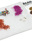 T Sticky Bead Mat, 7.5 X 5.5 Inches, Clear Color, Anti-Slip Pad, Rinse and Reuse Technology, Accessories for Diamond Painting, Jewel, Beads