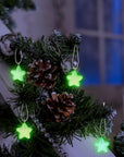 Glow in the Dark Star Charms Luminous Resin Star Pendants Charms Bulk Star Pendant Bead Pendants for Jewelry Making, 7 Colors