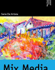 Artist Series Mixed Media Paper, Wirebound Pad, 5.5X8.5 Inches, 30 Sheets (138Lb/224G) - Artist Paper for Adults and Students - Watercolor, Gouache, Graphite, Ink, Pencil, Marker