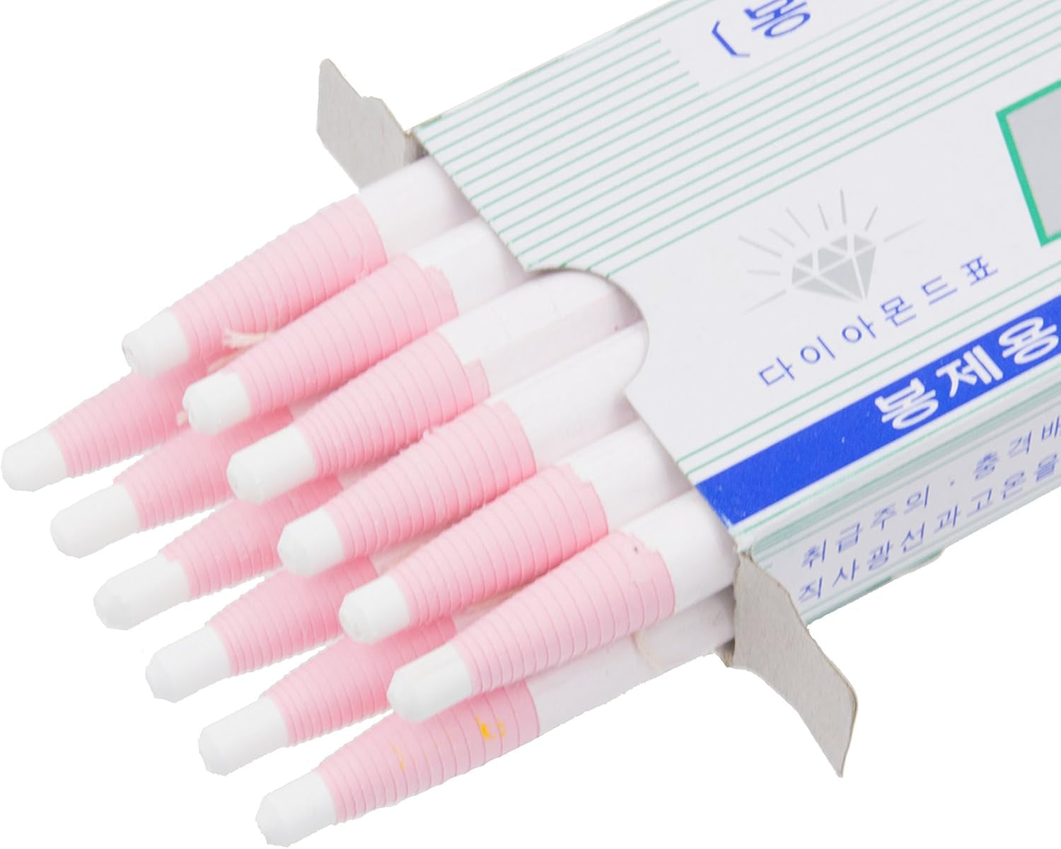 Peel-Off China Markers/Grease Pencils for Glass, Cellophane, Vinyl, Metal, Etc. (12 Pencils) (White)