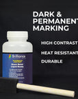 Liquid Ready Laser Marking Powder-"" -BLI101MBLIQ120- Black Laser Ink for Metals Marking with Co2/Fiber/Yag (120 Ml, Black)