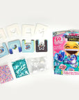 3D Sticker Maker Kit for Girls and Boys, DIY Arts and Crafts Fun for Ages 6+, Creative Toy Gift Set Includes 50+ Custom Refills- Safari Party Pack | ILY
