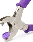 24P Heavy Duty Snap Pliers, Purple