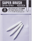 Markers Super Brush Nib (003355), White