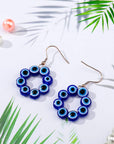 150 Pieces Evil Eye Beads Evil Eye Handmade Resin Beads Charms round Evil Eye Spacer Beads Turkish Handmade Beads for DIY Jewelry Bracelet Earring Necklace Craft Making