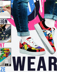 Sneaker Painting Kit Complete Shoe Paint Kit for Sneakers- Paint, Brushes, Tape & More Included- Shoe Customization Kit