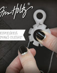Tim Holtz Paper Distressing Tool - Scrapbook Supplies for Cardstock and Creating Rough Torn Edges - Distresser with 7 Recessed Blades