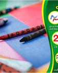 Wholesale Bright Wax Coloring Crayons in Bulk 24 Pack, 5 per Box in Assorted Bundle Art Sets (24 Pack)