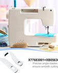 4 Pieces Serger Blade Sewing Machine Blades Serger Knife Overlock Blade Household Overlocker Knife Set Compatible with Brother 925D 929D 935D 1034D Upper and Lower Knife X77683001 XB0563001