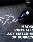SAKURA Solidified Paint Solid Marker, 14 to 392 Degrees F, Fluorescent Yellow (46591)