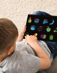 Scratch Art Books for Kids, 2 Pack Rainbow Magic Scratch Paper Black Scratch It off Art Crafts Notes Boards Sheet with 2 Wooden Stylus for Best Gifts