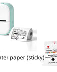 Portable Mini Thermal Label Printer Home Photo Printer Student Wrong Question Printer Bluetooth Mini Label Printer Price Tag