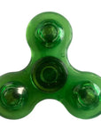 LED Light Fidget Spinner Finger Toy Hand Spinner Glow in Dark Stress Reduction and Anxiety Relief for Children
