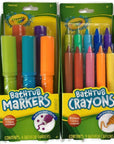 Bathtub Markers with 1 Bonus Extra Markers and Bathtub Crayons with 1 Bonus Extra Crayons