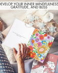 Beautiful Adult Coloring Book Set of 2 for Relaxation - Gratitude and Mindfulness Books with Inspirational Quotes Making It a Great Gift - Perfect Stress-Relieving Books Fun to Color for Women