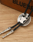 12Pcs/Lot Bolo Tie Tip Zinc Alloy DIY Part of Necktie Accessories