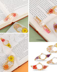 Silicone Resin Mold for Thumb Book Page Holder,Reusable Bookmark Mold Handmade Thumb Bookmark Casting Mold Silicone Mould for DIY Reading Accessory for Book Lovers Readers Students