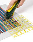 6" X 6" Square Sewing Quilting Rulers, Clear