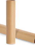 30 Pack 8 Inch Cardboard Tubes, 1.6X8“ Empty Toilet Paper Rolls for Crafts and Art Projects, DIY Brown Crafting Paper Roll for Classrooms, Dioramas, and Decorations