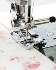 Stitch in Ditch Foot/Edge Joining Foot Sewing Machine Presser Foot - Fits All Low Shank Snap-On Singer, Brother, Babylock, Janome, Kenmore, White, Juki, New Home, Simplicity, Elna Etc.