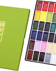 Gansai Tambi 48 Colors Set, Watercolor Paint Set, Professional-Quality for Artists and Crafters, for Adult, Ap-Certified, Made in Japan
