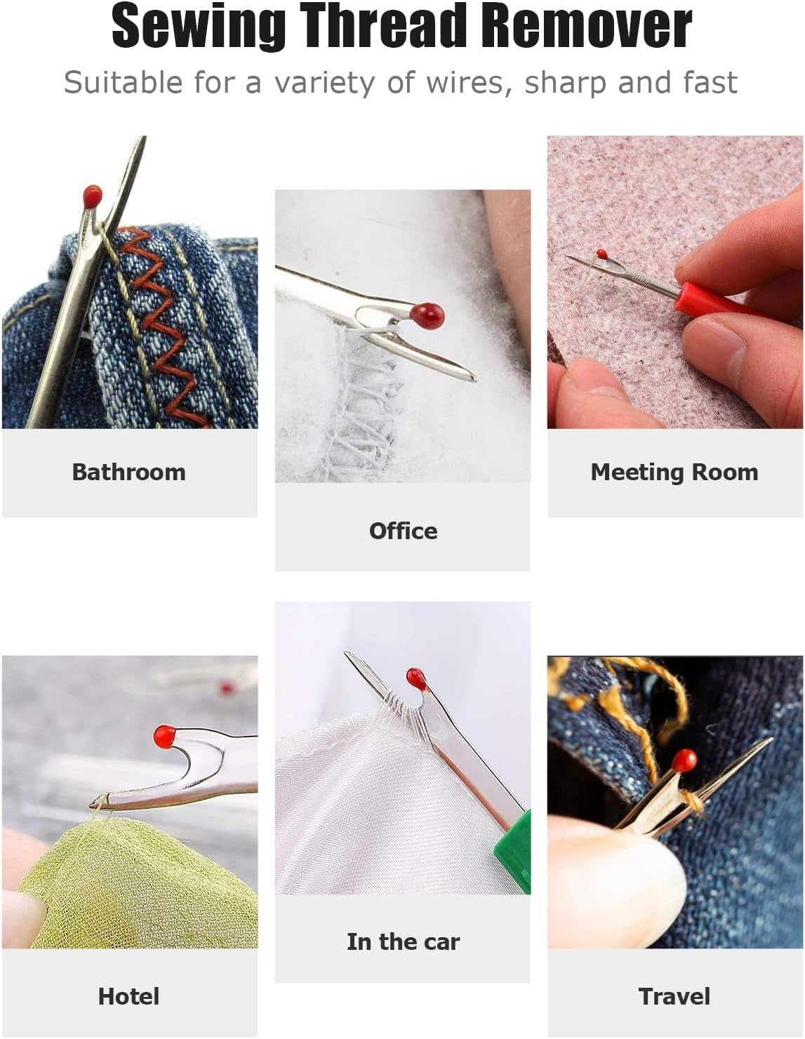Sewing Machine Cleaning Kit,  8Pcs Repair Machine Sewing Tools Includes Tweezer Double Headed Lint Brush Different Size Screwdrivers and Seam Rippers to Boost Machine Sewing Performance