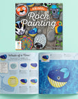 Animal Rock Painting Box Set - DIY Rock Painting for Adults - Rocks, Brush, Paint Included - Mandala Stone Artist - Create Rock Artwork at Home - Arts and Craft for Adults - Adult Hobbies