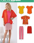 Creative Patterns New Look 6217 Misses' Separates, a (10-12-14-16-18-20-22)