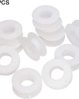 20 Pack Empty Spool, Plastic Ribbon Spools Wire Weaving Bobbins Empty Thread Spools Ribbon Chain Tape Spools White Spools for Embroidery Thread Yarn Ribbon Crafts Sewing 2.16X0.78Inch