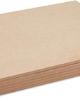 1/4 in MDF Wood Chipboard Sheets for Crafts, Engraving, Painting (11X14 In, 6 Pack)