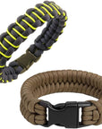 30 Pack 5/8 Inch Side Release Buckles, Contoured Plastic Paracord Bracelet Buckles, Paracord Buckles for Parachute 550 Cord Clips Paracord Bracelets Clasp Dog Collar Buckle DIY Craft Accessories