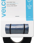 - ONE-WRAP Roll, Double-Sided, Self Gripping Multi-Purpose Hook and Loop Tape, Reusable, 12' X 3/4" Roll - Black