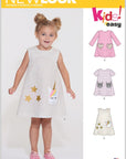 Children'S Novelty Dress Sewing Pattern Packet, Design Code S9365, Sizes 3-4-5-6-7-8, Multicolor