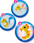 Arts & Crafts Ocean Life Theme Refill with Beads and Templates, Small
