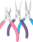 Jewelry Pliers Set - Needle Nose, round Nose and Wire Cutters for Jewelry Making, Repair and Crafts