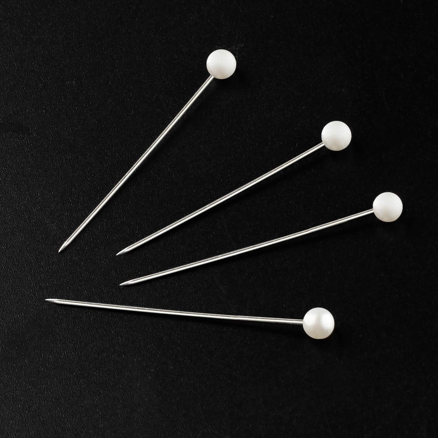 Push Pins, Map Pins 600 PCS 1.5 in Pearlized Ball Head Pins Straight Pins Sewing Pins for DIY Sewing Crafts