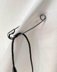 Safety Pins 150Pcs 19Mm Safety Pins for Clothes for Clothing Sewing Handicrafts Quilting Jewelry Making,Black Hijab Pins (Black)