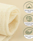 Bookbinding Super Cloth, Book Making Book Repair Cloth Material for Repairing Old Books, 18X30 Inch. Neutral Color.
