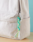 Lanyard String Boondoggle Kit with 10 Rolls (40 Yards Each) for Keychains and Bracelets (100 Total Pieces)