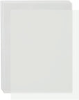 100 Sheets 8.5 X 11 in Translucent Vellum Paper - 93Gsm/63Lb Printable Tracing Paper for Invitation, Sketching & Card Overlays - Tracing Paper for Printer - Vellum Paper for Invitations