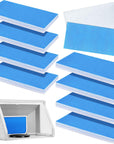 8 Pieces Paint Booth Air Filter Airbrush Booth Filter Spray Booth Replace Filter Booth Paint Booth Filters Spray Booth Filter for Airbrush Booth Spray Booth