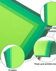 25 Sheets Cardstock Paper, 8.5 X 11 Color Cardstock Paper 250Gsm Thick Craft Paper for Card Making, Scrapbooking, Back to School Supplies, Gradual Change Green