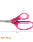 5" Blunt-Tip Glitter Scissors for Kids Ages 4-7 - Scissors for School or Crafting - Back to School Supplies - Pink