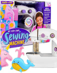 My Very Own Sewing Machine, Portable Battery Powered First Sewing Machine, Includes Fabric, Thread, Measuring Tape, & Stuffing, Beginner Sewing Machine for Kids Ages 8+