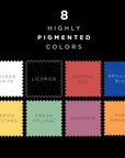 Brush on Fabric Acrylic Paint Beginner Set (2-Ounce),