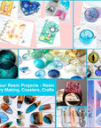 18 Colors Epoxy Resin Color Pigment Liquid Resin Color Dye Translucent Resin Colorant