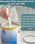 Birchwood Paint Stir Sticks,Mixer Paddles,14 Inch Craft Sticks,50 Pcs
