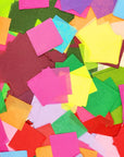 6000Pcs Multicolor Tissue Paper Squares, 2 Inch Art Rainbow Tissue Paper for Arts Craft DIY Scrapbooking,Birthday Party Festival Tissue, Scrunch Art Project